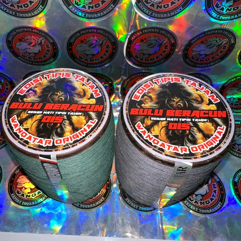 [GELASAN SUPER LANGKA MATOT 015] Gelasan Senar Mati 7000yard MATOT 015 BULU BERACUN EDISI TIPIS TAJAM by WANQATAR Murah tajam khusus turnamen aduan layangan 1