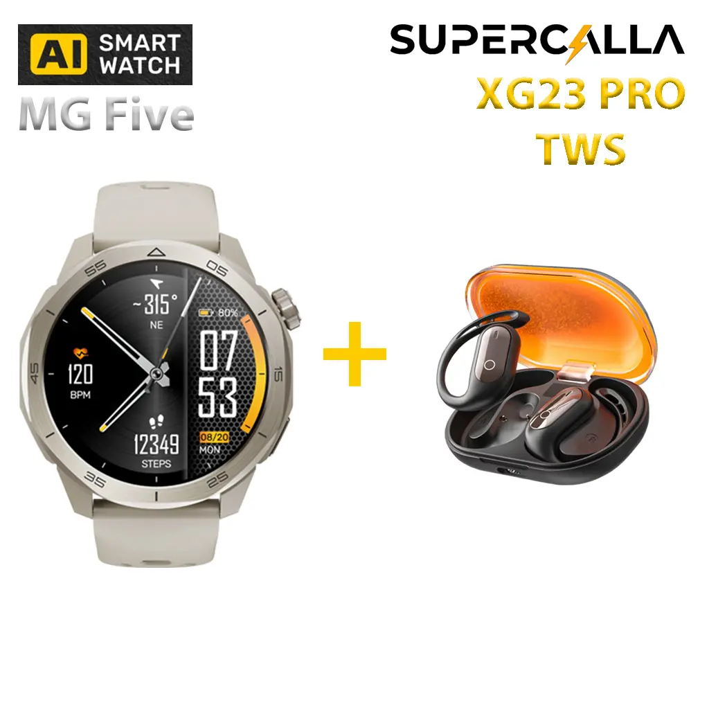 Titanium Silver+TWS Orange