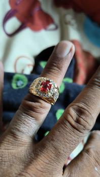 Product Review of Batu cincin delima lipan merah from 𝕬**𝖘 👻**3 0