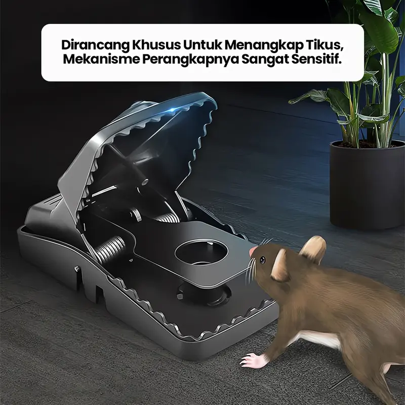 SAEID PAKET 3 PCS - Alat Jebakkan/Alat Jepitan Jebakkan Tikus Hama Di Rumah Got Dan Halaman Rumah 1