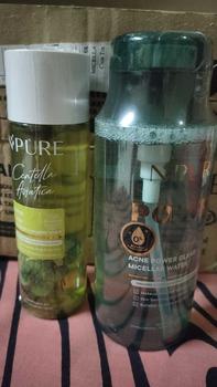 Product Review of 【Hoki Bundle】NPURE Paket Acne Face Toner Cica 150ml + Power Clear Micellar 300ml / Clear Pad 40pads + Power Clear Micellar 300ml / Melembabkan kulit / Mencerahkan / kulit berjerawat/ sensitif / Membersihkan debu polusi Kotoran / Exfoliating Wajah from M**a 1