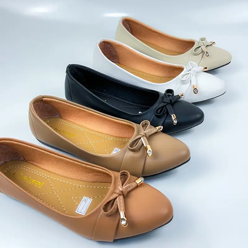Sepatu Flatshoes Wanita KR07 / Sepatu wanita pita khairani sol Karet 1