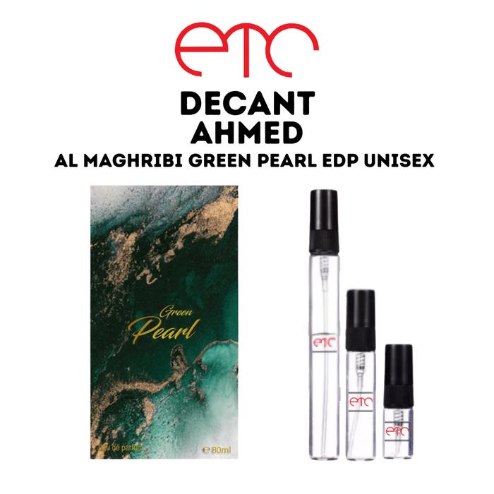Gambar Decant Parfum Ahmed Al Maghribi Green Pearl EDP for Unisex - Try Me 5ml dari ETC Official Store Kota Administrasi Jakarta Selatan Tokopedia