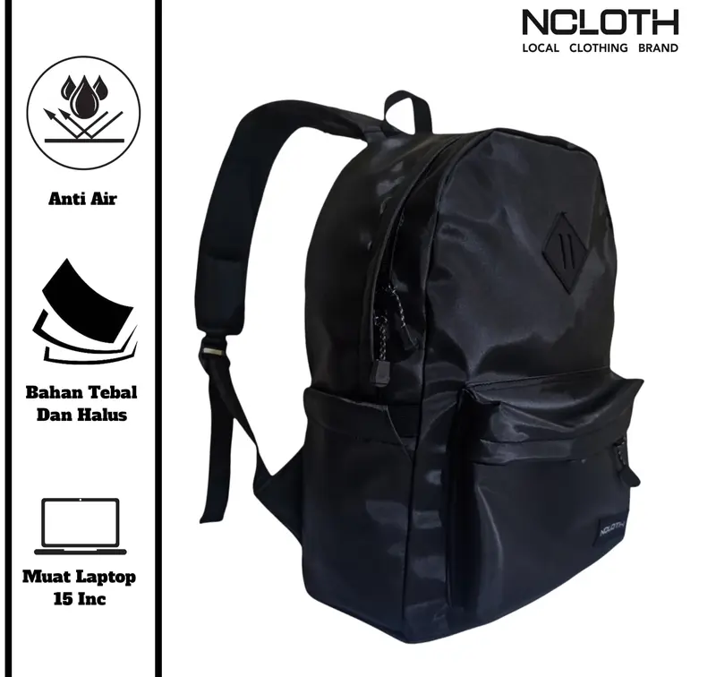 Ncloth Tas Ransel Pria Wanita Sekolah Anti Air Backpack Shop - Main Image