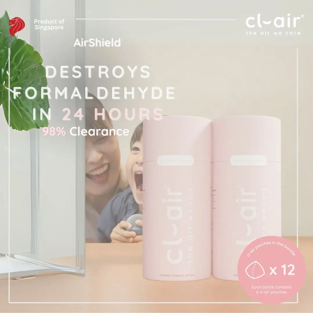 cl-air AirShield [SG Formaldehyde Removal] - Effective and Affordable Indoor Air Purifier