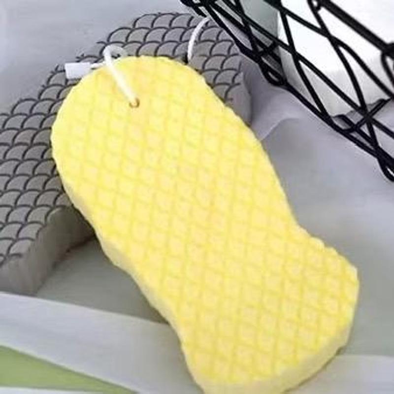 Mút tắm kì ghét, bọt biển tẩy tế bào chết tạo bọt nhiều màu dễ thương, bông tắm cho bé(giao màu ngẫu nhiên) 8