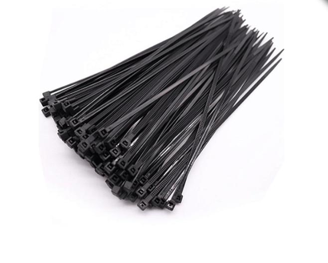 Dây rút nhựa màu Đen 10cm, 15cm, 20cm, 25cm, 30cm,