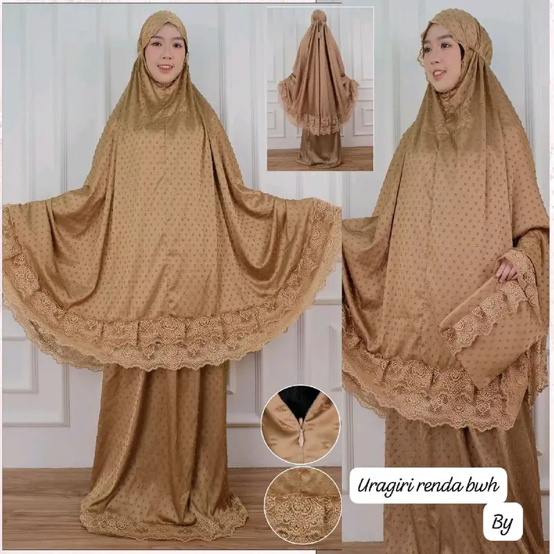 Mukena / mukena dewasa sutra uragiri 2in1 0