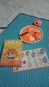 Product Review of JakMall Isi 6Pcs Bricks Ball Party Block Karakter Kartun Bricks Mainan Puzzle Edukasi Anak from P**💞 1