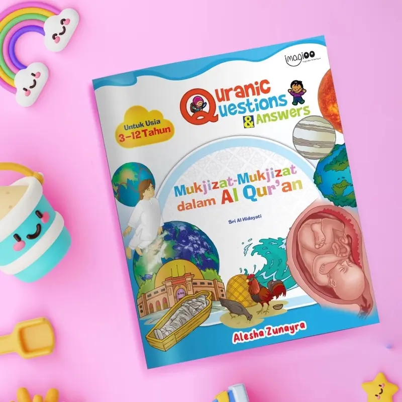 ￼Buku Anak Bisa Custom Nama dengan Fitur Tanya Jawab - My Quranic Question and Answer 5