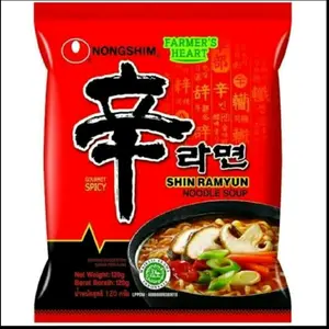 nongshim shin ramyun dengan ed terpanjang