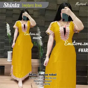 DASTER ARAB SHINTA | DASTER ARAB ZEMMA |RESLETING DEPAN BUSUI Rayon Renda Wanita