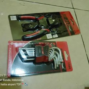 JLD Tang Snap Ring 4in1 Circlip Tekan Buka Tutup Bengkok Tang set Murah Alat Pasang Ring Snap