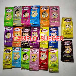 Minuman Bubuk Es Camelo Mix Rasa - 20 Renteng isi 200 Pcs harga murah