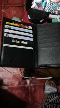 Product Review of Pu Leather Passport Holder Wallet For Men And Women / Pasport Beg Untuk Lelaki Dan Wanita WPA3001-4 pemegang passport  beg Button Unisex Kulit PU from E**i 1