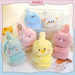 HOW.R.U | Earmuff Bulu Cutsy Anmimal / Penutup Telinga Lucu Anti Dingin Untuk Anak dan Dewasa