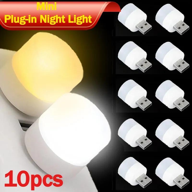 Đèn đọc sách LED mini USB di động / Đèn LED 5V 1,2W siêu sáng tiết kiệm năng lượng cắm điện / Tương thích với pin dự phòng, laptop, máy tính để bàn và đọc ban đêm