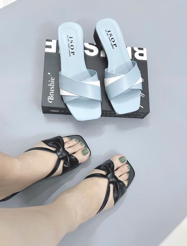 ISOP Combo 99k 2 Dép Cao Su Non Sang Trọng Mã A20 Kiểu Dáng Trẻ Trung Đế Đúc 3p Lót Mút Êm Chân Size 35-41 Mềm Chân Đa Dạng Màu Sắc Cho Phụ Nữ Sành Điệu