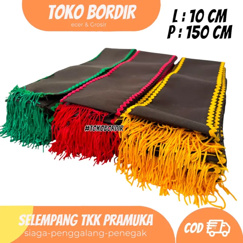 Selendang TKK Pramuka / Selempang Tetampan Tkk Pramuka ( Lengkap ) 2