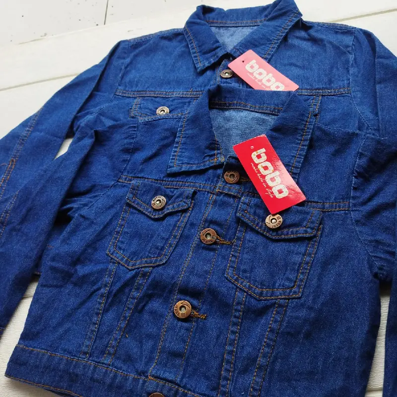 JAKET JEANS ANAK CEWEK ATAU COWOK 3 - 6 TAHUN 7