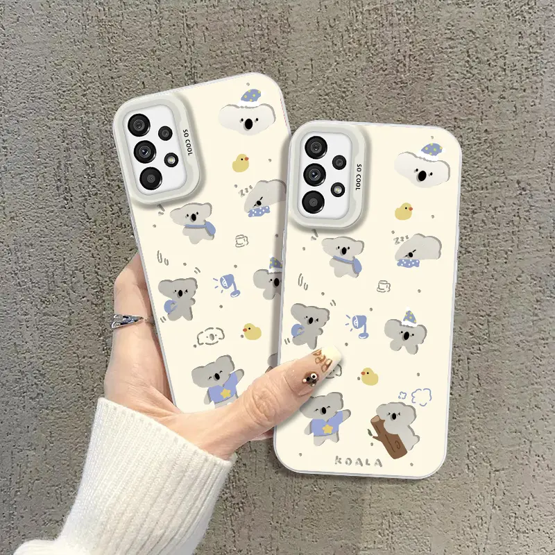 Casing HP hardcase koala cute for SAM A12 A14 A03 S164 A23 A13 A54 A52 A05 A05S S21 S21FE S21PRO S21ULTRA S22 S23 S23FE S24 A11 A21S A51 A10S A32 A20S A20 A04 A25 A31 A53 A34 A15 A33 A35 A55 S20Plus S10Plus S10 Note9 A72 A71 A70 A22 CASE NSCYK0090 1