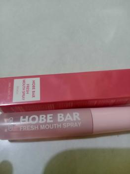 Product Review of HOBE BAR Probiotic Oral Spray - Sugar-Free, Alcohol-Free, and Preservative-Free, Peach Mint Flavor for Fresh Breath (20 ml) hobe  bar pewangi mulut semprot mouth spray parfum  mulut Liquid from D**a 2