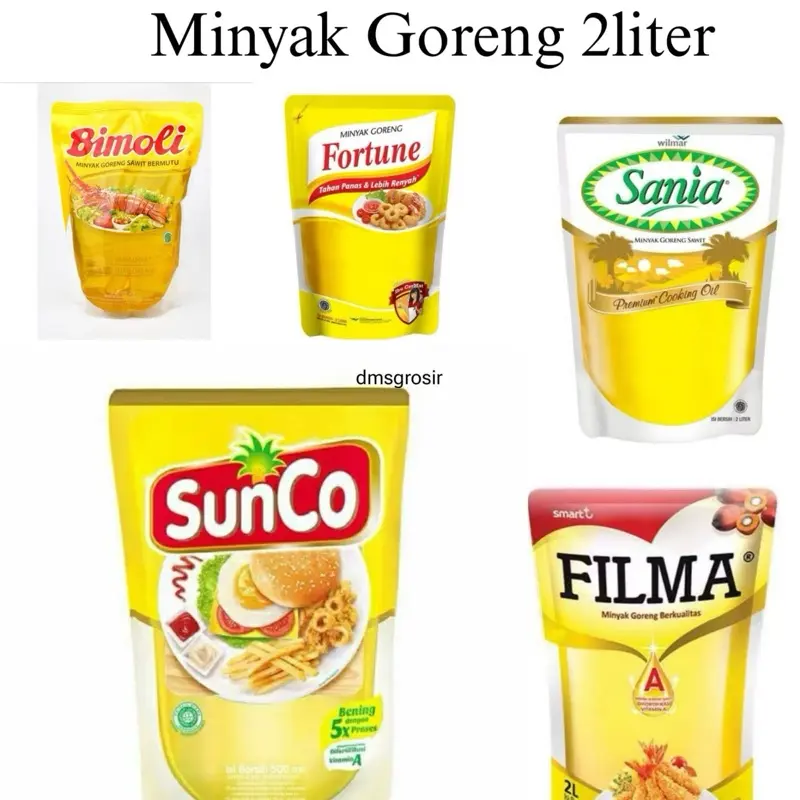 Bimoli 2 Sania Fortune Filma Liter Minyak Goreng kemasan Pouch Oil (kosong kirim random sesuai stok toko) 0