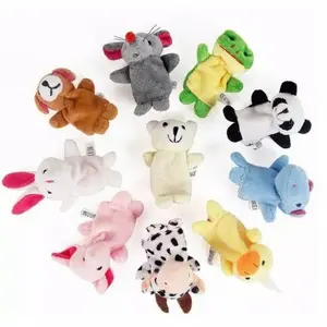 Boneka Jari Hewan Animal / Keluarga Family Finger Puppets