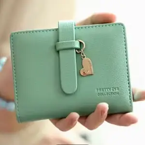 DOMPET LIPAT WANITA/DOMPET LUCU WANITA/DONPET WANITA KECIL/DOMPET MEDINA/DOMPET SIMPEL WANIT Kartu Kulit