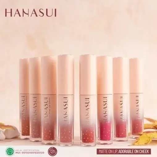 Hanasui mattedorable lipcream tahan lama