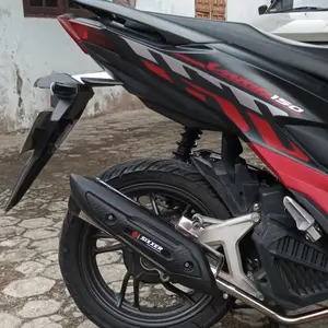 Knalpot standar racing stainless end muffler ORIGINAL SIXXER