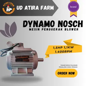 Dynamo Nosch - Mesin Penggerak Blower untuk Kandang Ayam Broiler