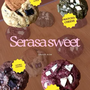 Soft baked cookies . Camilan enak dan nagih Snack Cemilan