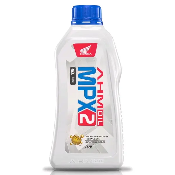 Oli Motor Honda MPX2 800ml untuk Semua Jenis Motor Matic dengan Performa Lubrikasi Andal - Motorcycle, Kopling, Sepeda, Mesin 1