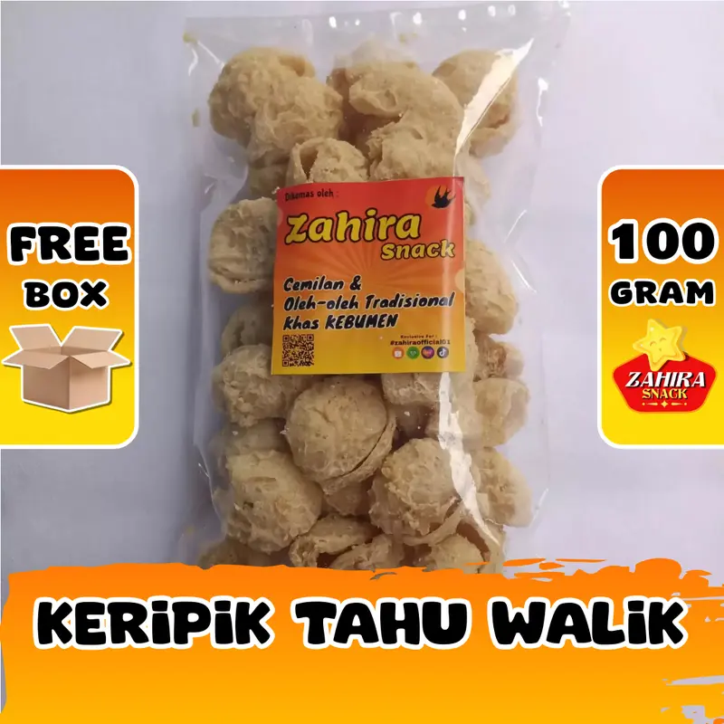 Keripik Tahu Walik Original Kripik Tahu Bulat Gurih Bulat Mini 100gram 0
