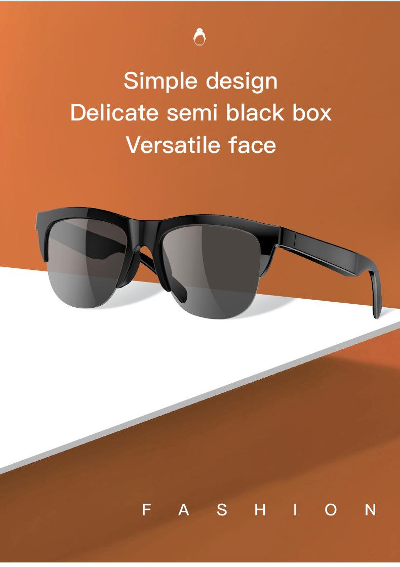 Product Introduction of Bluetooth Smart Glasses Anti-UV Sunglasses Fashion Glasses 2