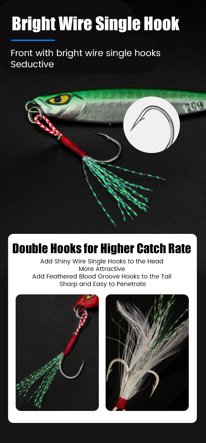 SeaHunter Umpan Pancing Jigging Hook 5PCS micro jig 1 SET Memancing Spinner Umpan 10g Laser Metal Spoon Fishing Lure Ikan Laut SeaHunter Umpan Pancing Jigging Hook 5PCS micro jig 1 SET Memancing Spinner Umpan 10g Laser Metal Spoon Fishing Lure Ikan Laut