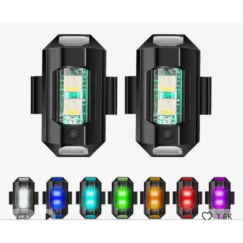 LAMPU SEPEDA DEPAN BELAKANG RGB 7 WARNA LED LAMPU USB PESAWAT SEPEDA MOTOR MOBIL CAHAYA LAMPU TERANG PENERANGAN UNTUK SEPEDA