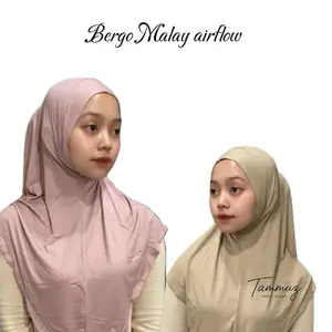 Hijab instan Bergo Malay - By Tammuz id