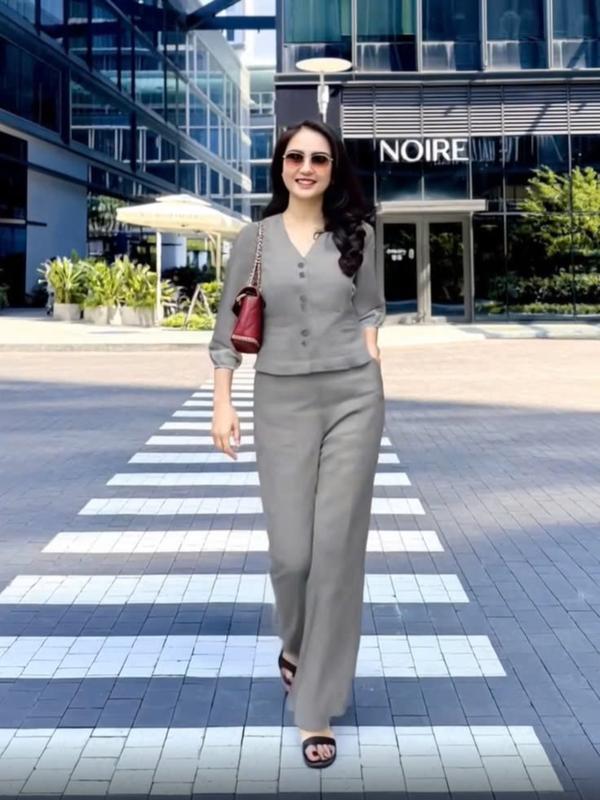 Set Bộ Nữ, Đồ Nữ Trung Niên, Chất Đũi, Mặc Mát, Không Nhăn, Đồ Thiết Kế, set bộ ,Mã NT72