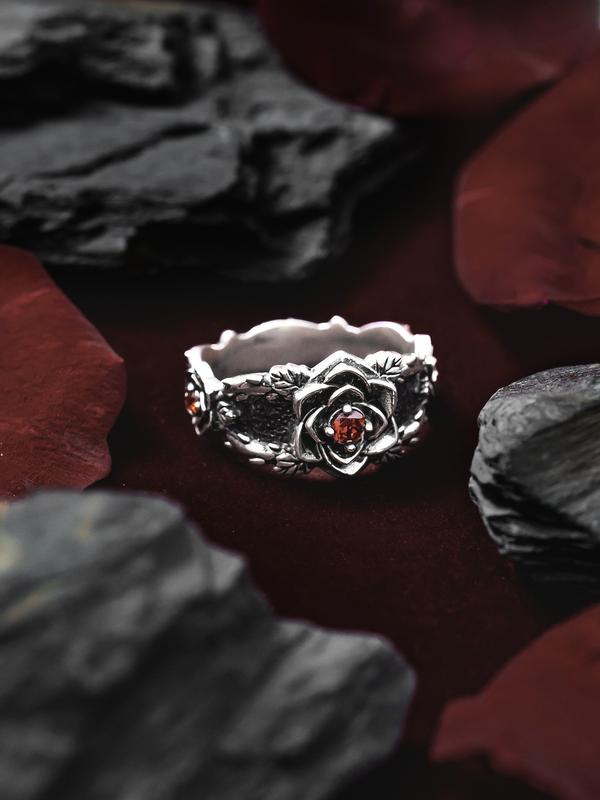 Nhẫn Bạc nam nữ 925 Mercury The Scarlet - Trang sức Bạc 925 đúc nguyên khối - Thiết kế độc quyền bởi Mercury x Tranh Nguyenn