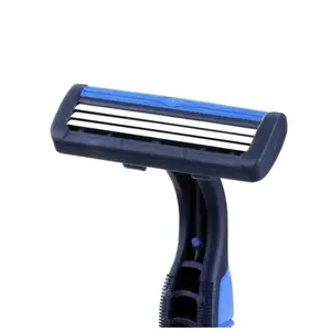 Silet Alat Cukur Manual Kumis/Jenggot Mata Pisau Tajam 3 Lapis