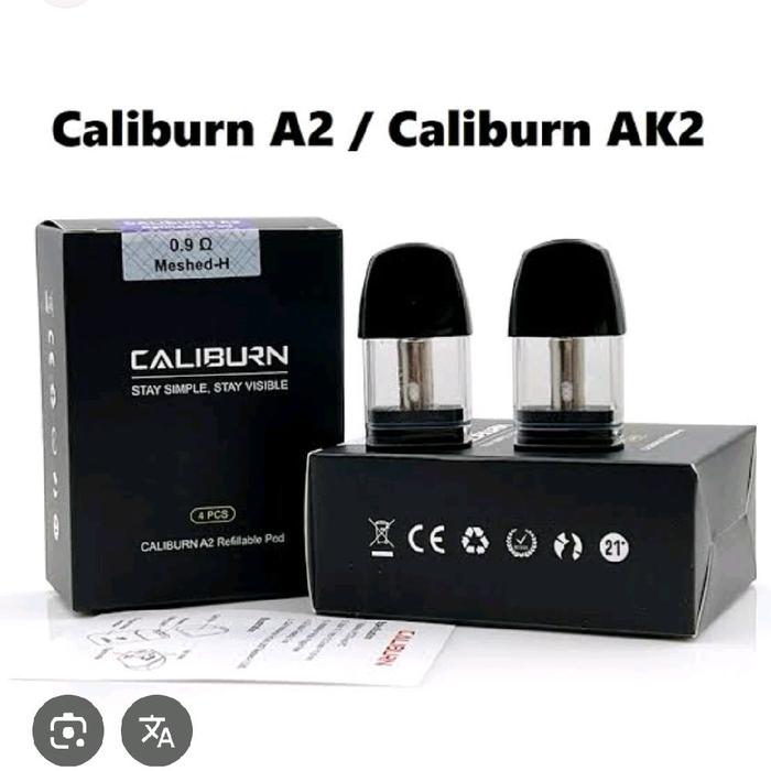 Jual CATRIDGE CALIBURN A2 AK2 0.9 OHM ORIGINAL HARGA SATU - Jakarta ...