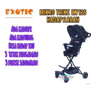 SPACE BABY STROLLER EXOTIC MAGIC STROLLER PASIFIC LW 011 / LW 116 / LW 120 / LW 126 / LW 132 Kualitas Tinggi 7