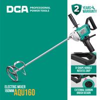 Gambar DCA Electric Mixer / Mesin Pengaduk Cat / Semen / Adonan 800Watt AQU160 dari DCA OFFICIAL STORE Kota Administrasi Jakarta Barat 2 Tokopedia