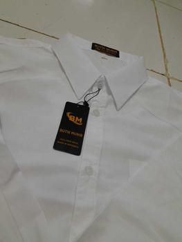 Product Review of Kemeja Putih Polos Formal Slimfit Kemeja Pria Lengan Panjang Bahan Katun Adem Lembut from ׅ**ꪀ ** 0
