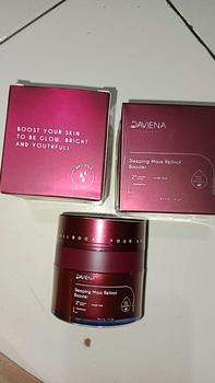 Product Review of (DAPAT 2) SLEEPING MASK RETINOL BOOSTER | DAVIENA SKINCARE from R**🍒 2