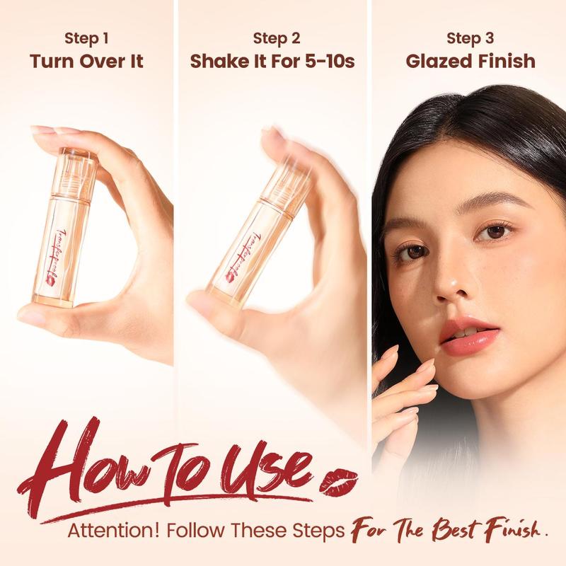 Product Introduction of (PROMO DAPAT 3PCS) FOCALLURE #TransferproofHero Transferproof Glazed Shine Lip Tint Lipstik Makeup Bibir Lipstik LipTint Waterproof Gloss Lasting 22
