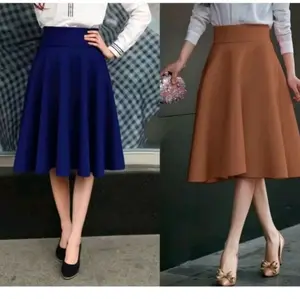 ROK SHORT FLARE KOREA /ROK MINI ROK RENANG ROK OLAHRAGA ROK SEKOLAH ROK Fit Kain Karet Melar Midi Nyaman Scuba Tebal Pendek  Wanita Hitam Remaja Rempel Abu Putih Coklat