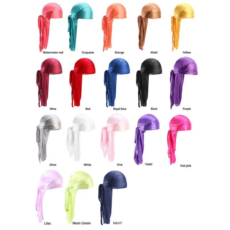 unisex đàn ông phụ nữ mũ đeo bandana durag tên cướp biển lụa đầu áo mũ bọc nắp